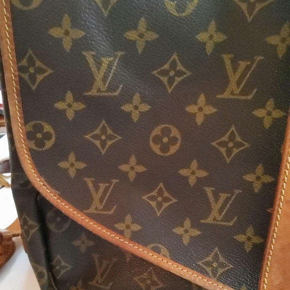 LOUIS VUITTON VINTGE SAUMUR 30 MONOGRAM CROSSBODY DOUBLE BAG,CERTIFIED AUTHENTIC - Picture 4 of 16